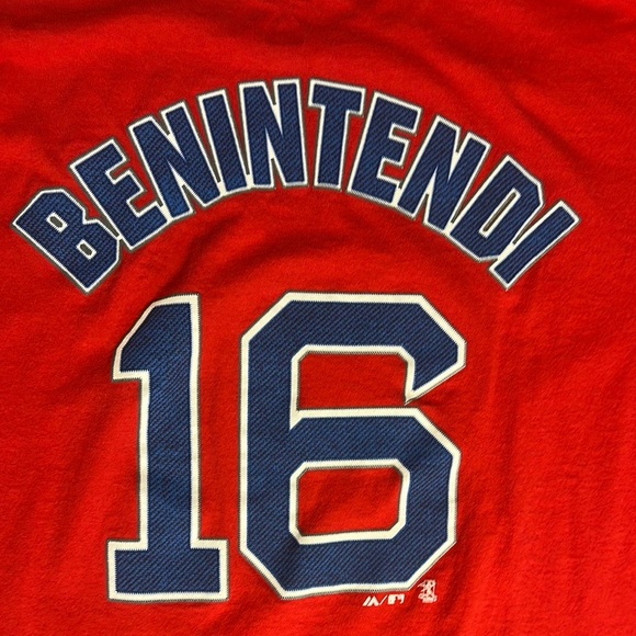 MAJESTIC Boston Red Sox Benintendi Tee, Size XL - Picture 4 of 5